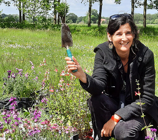 Cerian van Gestel aka Jenny from Guerrilla Gardeners in The Netherlands