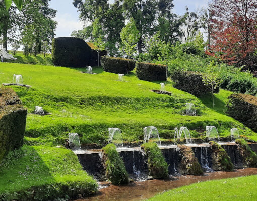 Jardins d'eau d'Annevoi het grote waterwerk