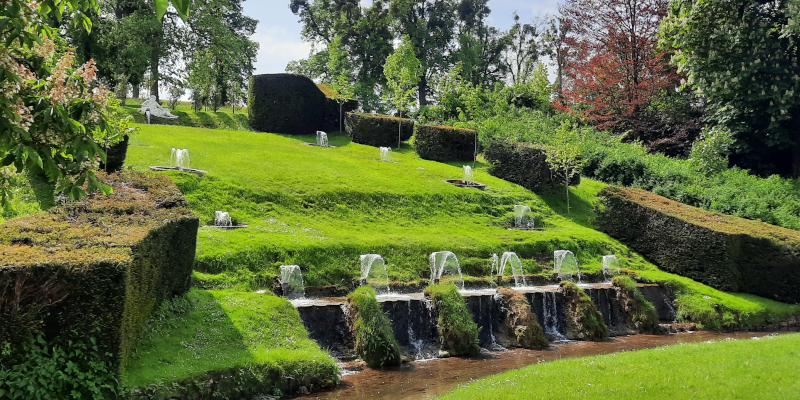 Jardins d'eau d'Annevoi het grote waterwerk