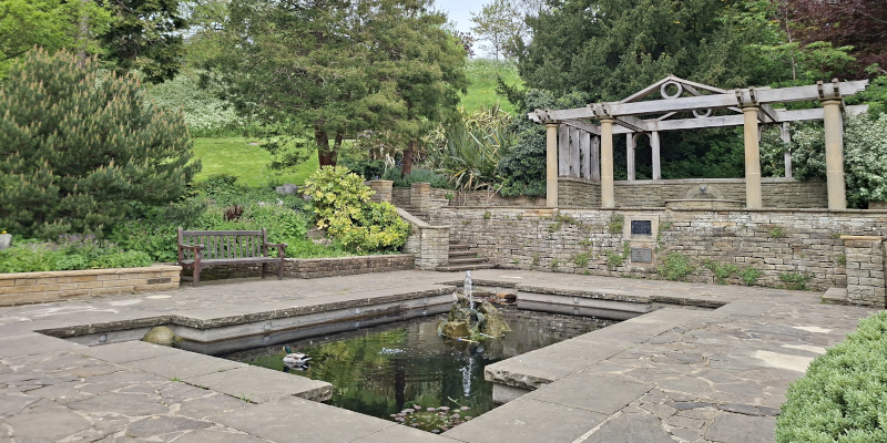 Pannett Park lily pool