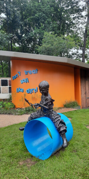 RHS Garden Bridgewater: Blue Peter in de Blue Peter Garden